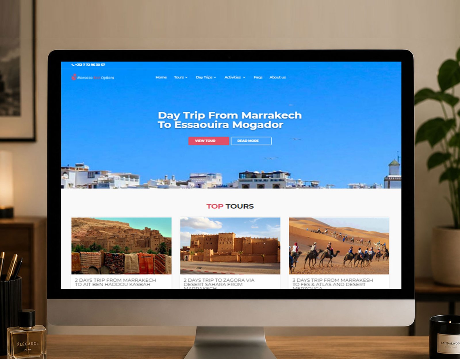Site web agence de transport MBO